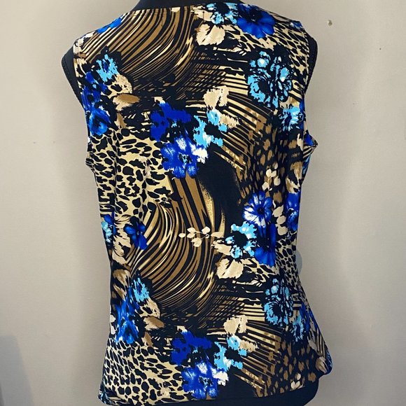 Breecher's Brook - Blue Safari Themed Shirt - Large - Picture 2 of 4